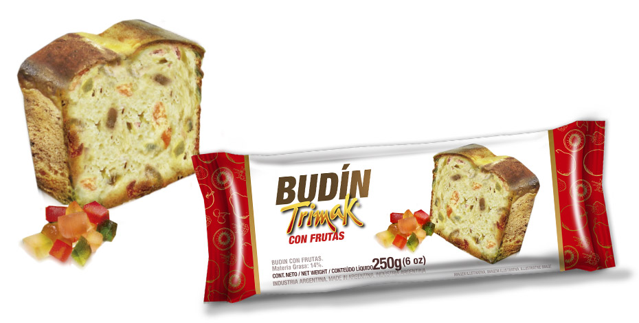 Budín con Frutas