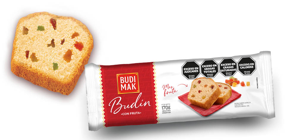 Budín con Frutas